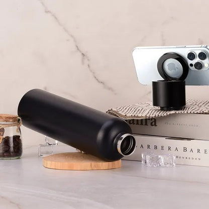 Vacuum Insulated Water Bottle with Phone Holder